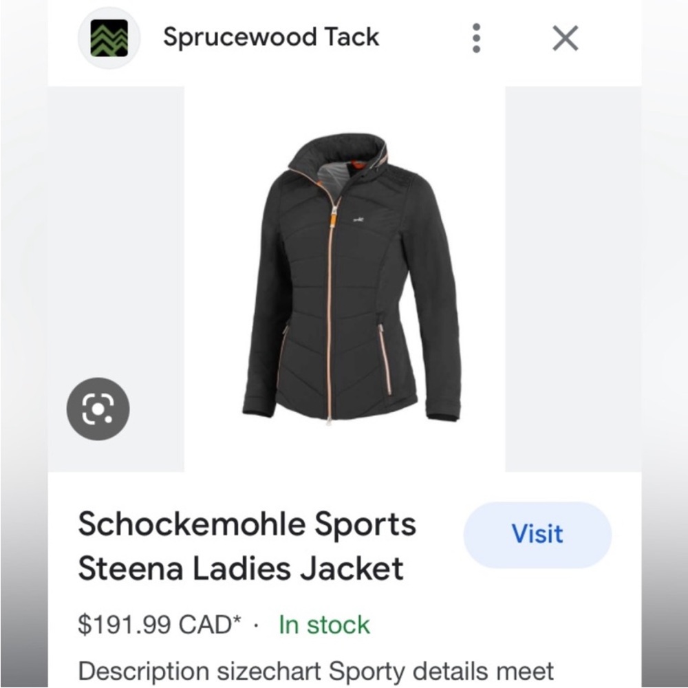 Steena Ladies Schockemöhle Sports Riding Jacket